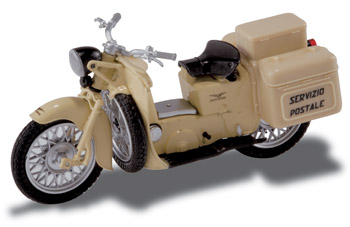 Moto Guzzi Galletto Poste Italiane Die Cast model