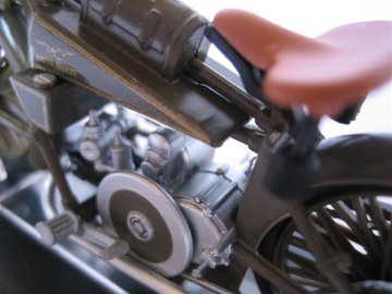 Moto Guzzi Normale Die Cast model