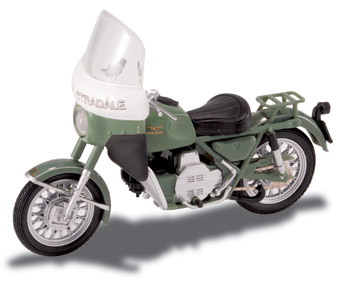 Moto Guzzi Nuovo Falcone Polizia Die Cast model