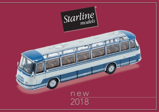 Starline Models 2018 Catalogue - Model Cars for the connaisseur